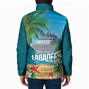 Afro Haiti Labadee Peninsula Padded Jacket Caribbean Cruise Tropical Vibes - African Pride