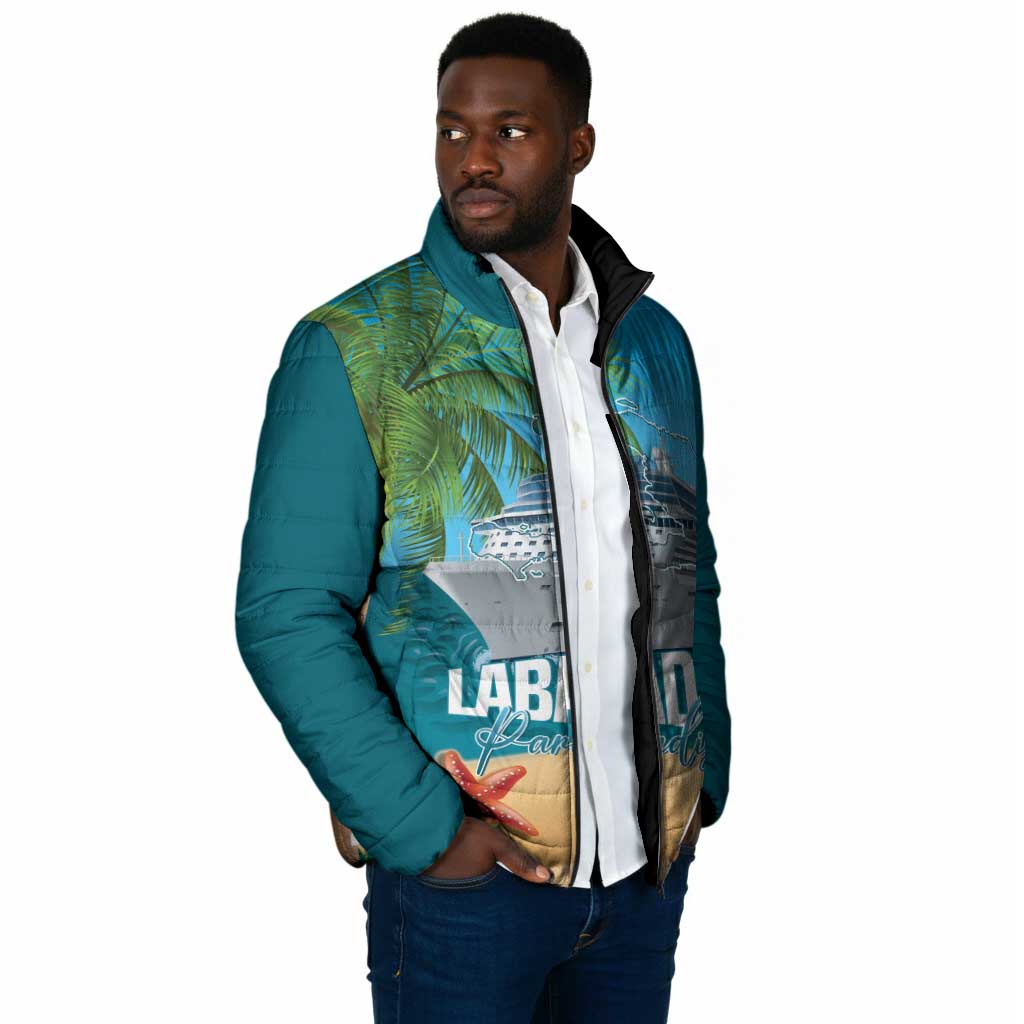 Afro Haiti Labadee Peninsula Padded Jacket Caribbean Cruise Tropical Vibes - African Pride