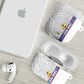 DR Congo Football Custom AirPods Case Come On Leopards White Color