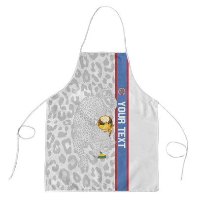 DR Congo Football Custom Apron Come On Leopards White Color