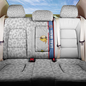 DR Congo Football Custom Back Car Seat Cover Come On Leopards White Color
