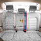 DR Congo Football Custom Back Car Seat Cover Come On Leopards White Color