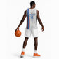 DR Congo Football Custom Basketball Jersey Come On Leopards White Color