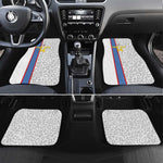 DR Congo Football Custom Car Mats Come On Leopards White Color