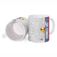 DR Congo Football Custom Ceramic Mug Come On Leopards White Color