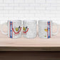 DR Congo Football Custom Ceramic Mug Come On Leopards White Color