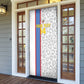 DR Congo Football Custom Door Cover Come On Leopards White Color