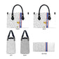 DR Congo Football Custom Leather Bag Come On Leopards White Color