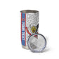 DR Congo Football Custom Tumbler Cup Come On Leopards White Color