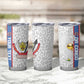 DR Congo Football Custom Tumbler Cup Come On Leopards White Color