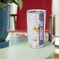 DR Congo Football Custom Tumbler Cup Come On Leopards White Color