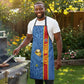 DR Congo Football Custom Apron Come On Leopards Blue Color