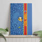 DR Congo Football Custom Canvas Wall Art Come On Leopards Blue Color