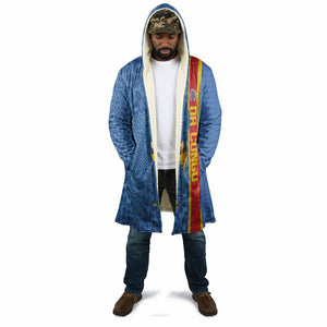DR Congo Football Custom Cloak Come On Leopards Blue Color