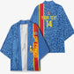 DR Congo Football Custom Kimono Come On Leopards Blue Color