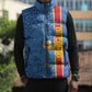 DR Congo Football Custom Sleeveless Puffer Jacket Come On Leopards Blue Color