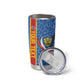 DR Congo Football Custom Tumbler Cup Come On Leopards Blue Color