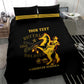Personalized Afro Buffalo Soldiers Bedding Set BSMC United States Army Black