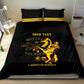 Personalized Afro Buffalo Soldiers Bedding Set BSMC United States Army Black