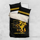 Personalized Afro Buffalo Soldiers Bedding Set BSMC United States Army Black