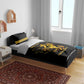 Personalized Afro Buffalo Soldiers Bedding Set BSMC United States Army Black
