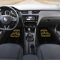 Personalized Afro Buffalo Soldiers Car Mats BSMC United States Army Black