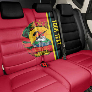 Personalised Mozambique Back Car Seat Cover Muzambhiki Coat Of Arms