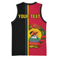 Personalised Mozambique Basketball Jersey Muzambhiki Coat Of Arms LT14