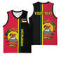 Personalised Mozambique Basketball Jersey Muzambhiki Coat Of Arms LT14