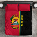 Personalised Mozambique Bedding Set Muzambhiki Coat Of Arms