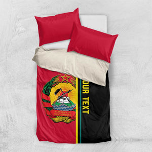 Personalised Mozambique Bedding Set Muzambhiki Coat Of Arms