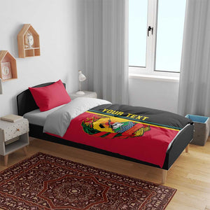 Personalised Mozambique Bedding Set Muzambhiki Coat Of Arms