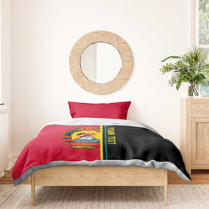 Personalised Mozambique Bedding Set Muzambhiki Coat Of Arms