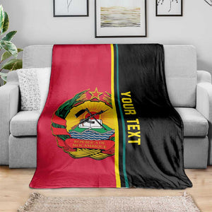 Personalised Mozambique Blanket Muzambhiki Coat Of Arms