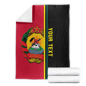 Personalised Mozambique Blanket Muzambhiki Coat Of Arms