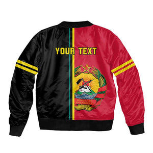 Personalised Mozambique Bomber Jacket Muzambhiki Coat Of Arms