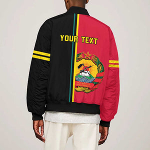 Personalised Mozambique Bomber Jacket Muzambhiki Coat Of Arms