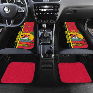 Personalised Mozambique Car Mats Muzambhiki Coat Of Arms