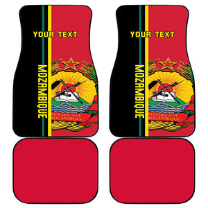 Personalised Mozambique Car Mats Muzambhiki Coat Of Arms