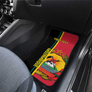 Personalised Mozambique Car Mats Muzambhiki Coat Of Arms