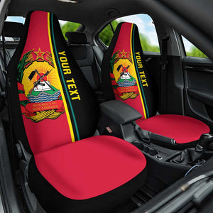 Personalised Mozambique Car Seat Cover Muzambhiki Coat Of Arms