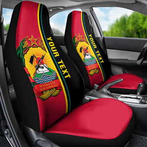 Personalised Mozambique Car Seat Cover Muzambhiki Coat Of Arms