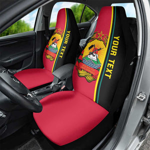 Personalised Mozambique Car Seat Cover Muzambhiki Coat Of Arms