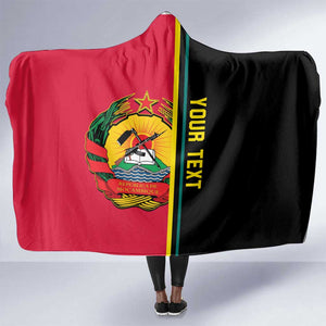 Personalised Mozambique Hooded Blanket Muzambhiki Coat Of Arms