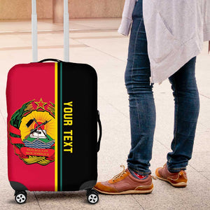 Personalised Mozambique Luggage Cover Muzambhiki Coat Of Arms