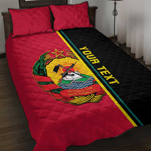 Personalised Mozambique Quilt Bed Set Muzambhiki Coat Of Arms