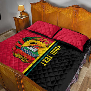 Personalised Mozambique Quilt Bed Set Muzambhiki Coat Of Arms