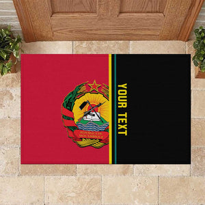 Personalised Mozambique Rubber Doormat Muzambhiki Coat Of Arms