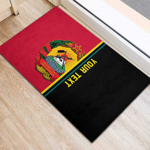 Personalised Mozambique Rubber Doormat Muzambhiki Coat Of Arms