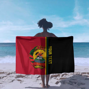 Personalised Mozambique Sarong Muzambhiki Coat Of Arms